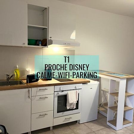 Superbe Studio Proche Disney Champs-Sur-Marne Ngoại thất bức ảnh