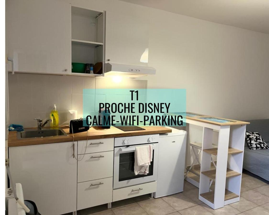 Superbe Studio Proche Disney Champs-Sur-Marne Ngoại thất bức ảnh
